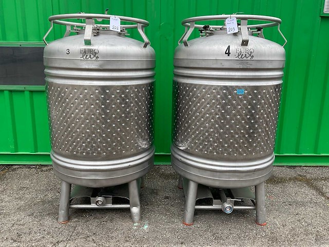 Eurolux biertank 1000ltr (2x) - afbeelding 3 van  10