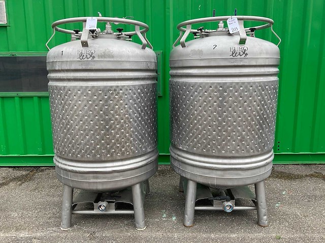 Eurolux biertank 1000ltr (2x) - afbeelding 1 van  9