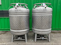 Eurolux biertank 1000ltr (2x) - afbeelding 1 van  9