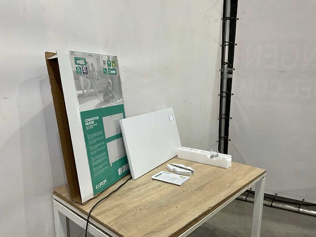 Eurom - alutherm 1200xs wifi white - elektrische verwarming - afbeelding 2 van  7