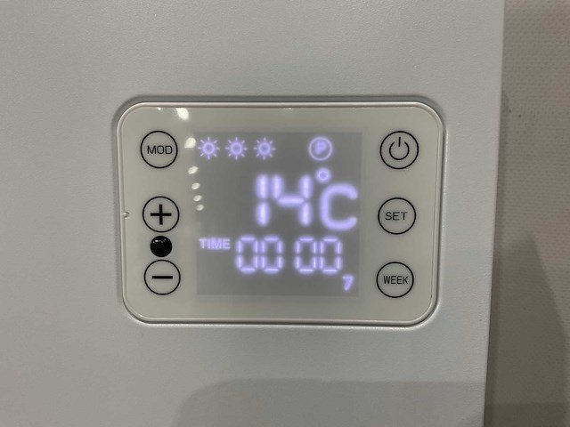 Eurom - alutherm 1200xs wifi white - elektrische verwarming - afbeelding 4 van  7