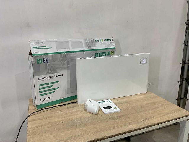 Eurom - alutherm 1500 wifi - elektrische verwarming - afbeelding 1 van  6