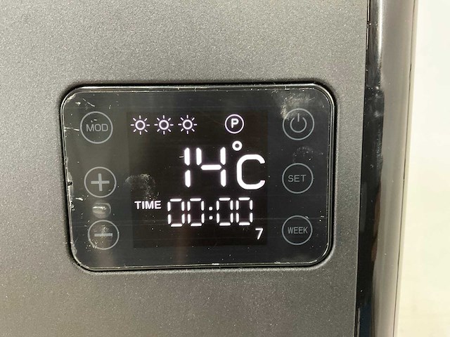 Eurom - alutherm 2000 wifi black - elektrische verwarming - afbeelding 4 van  7