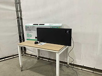 Eurom - alutherm 2500 wifi black - elektrische verwarming - afbeelding 1 van  7
