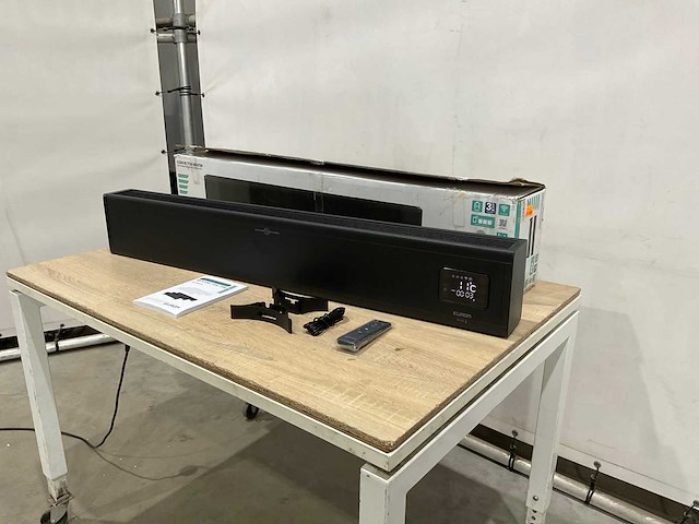 Eurom - alutherm baseboard 2000 black - convector verwarming - afbeelding 1 van  7
