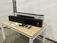 Eurom - alutherm baseboard 2000 black - convector verwarming - afbeelding 1 van  7