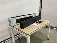Eurom - alutherm baseboard 2000 black - convector verwarming - afbeelding 2 van  7