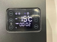 Eurom - alutherm sani 1200 wifi black - badkamer verwarming - afbeelding 4 van  6