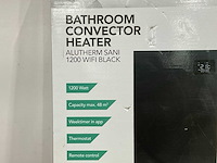 Eurom - alutherm sani 1200 wifi black - badkamer verwarming - afbeelding 6 van  6