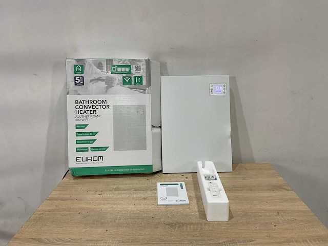 Eurom - alutherm sani 800 wifi - badkamer verwarming - afbeelding 3 van  6