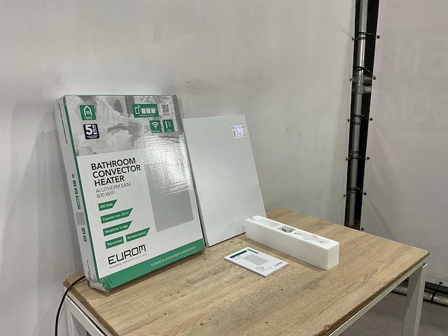 Eurom - alutherm sani 800 wifi - badkamer verwarming - afbeelding 1 van  6