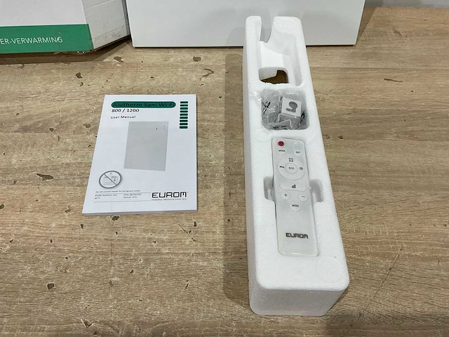 Eurom - alutherm sani 800 wifi - badkamer verwarming - afbeelding 4 van  6