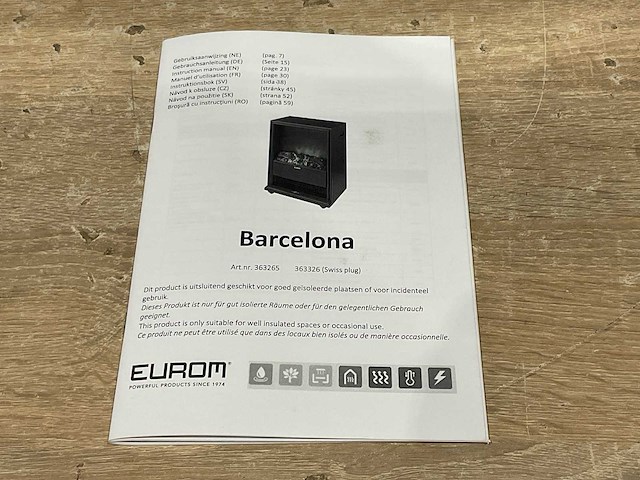 Eurom - barcelona - elektrische verwarming - afbeelding 11 van  11