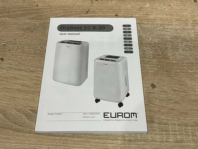 Eurom - drybest 10 - lucht ontvochter (2x) - afbeelding 7 van  8