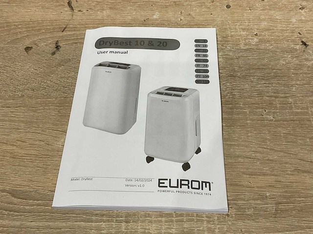 Eurom - drybest 20 - mobiele lucht ontvochter - afbeelding 11 van  11