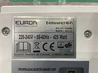 Eurom - e-infrared 425 wifi - infrarood verwarming (2x) - afbeelding 8 van  8