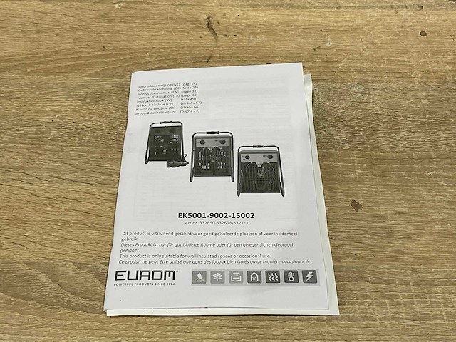 Eurom - ek 15002 - industriële heater - afbeelding 6 van  8
