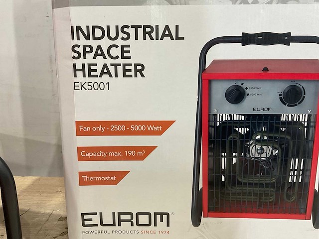 Eurom - ek9002 en ek5001 - industriële heater (2x) - afbeelding 9 van  9