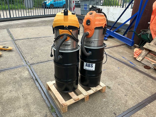Eurom - force 1420s - stofafzuigunits voor straalcabine (2x) - afbeelding 1 van  10