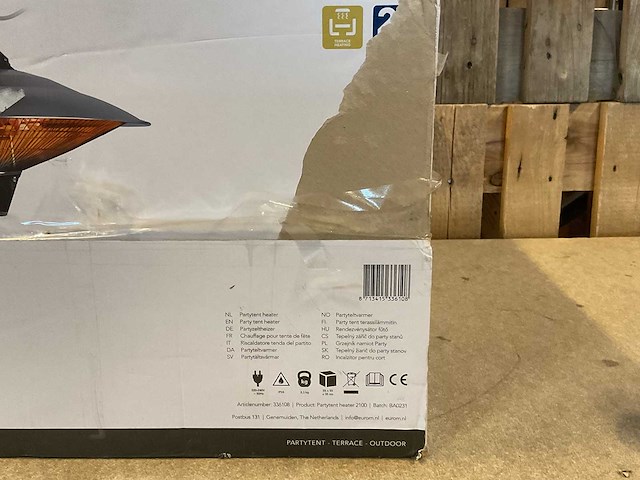 Eurom - heater 2100 - partytent heater - afbeelding 4 van  4