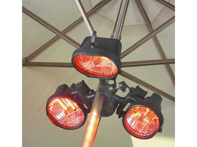 Eurom - parasol heater 1500 - terrasverwarming (2x) - afbeelding 8 van  9