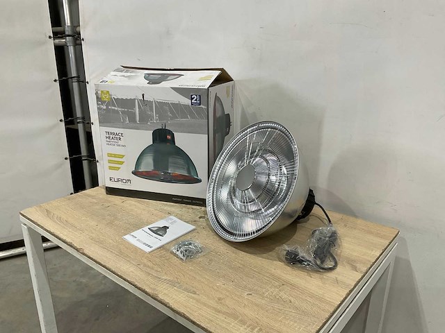 Eurom - party tent heater 1500 ind - terrasverwarming (2x) - afbeelding 1 van  6