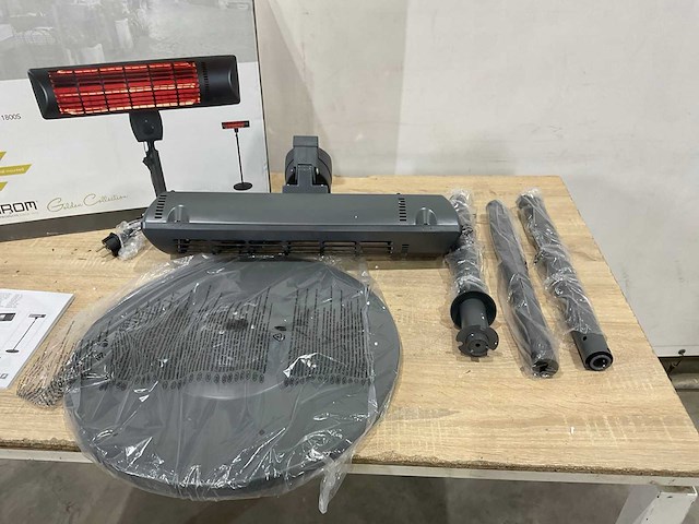 Eurom - q time golden 1800s - terrasverwarming - afbeelding 4 van  7