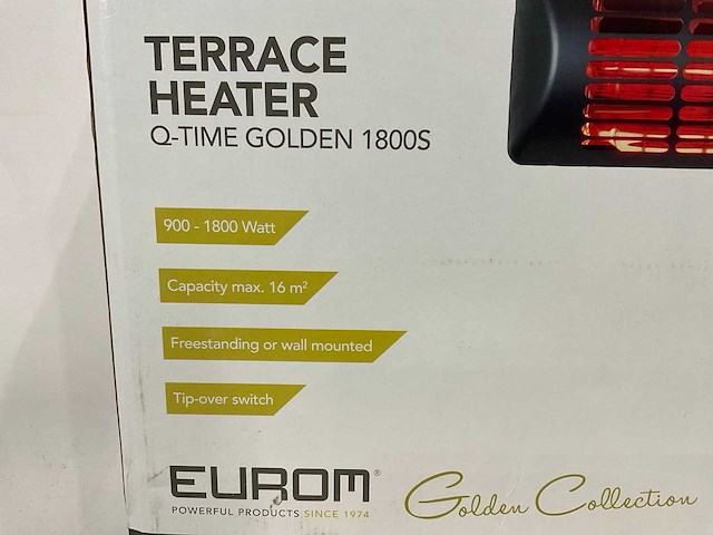 Eurom - q time golden 1800s - terrasverwarming - afbeelding 2 van  7