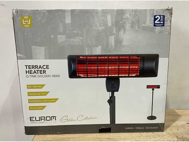 Eurom - q-time golden 1800s - terrasverwarming - afbeelding 5 van  7
