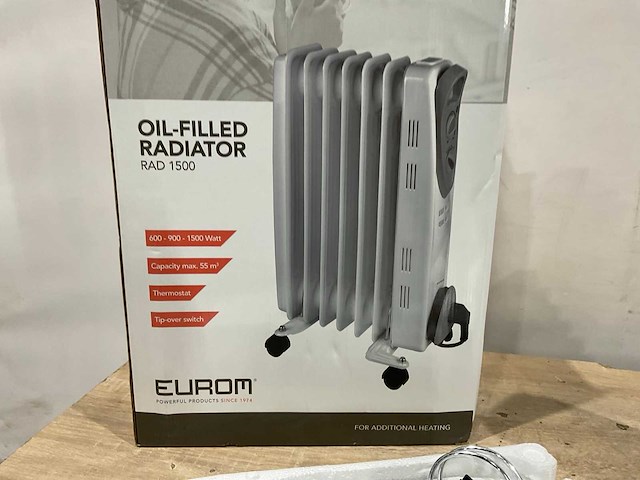 Eurom - rad 1500 - elektrische radiator - afbeelding 7 van  7
