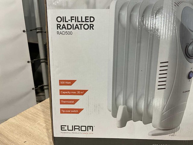 Eurom - rad 500 - radiator - afbeelding 5 van  6