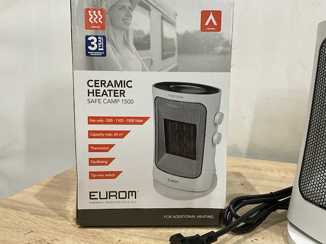 Eurom - safe camp 1500 - heater (3x) - afbeelding 6 van  7