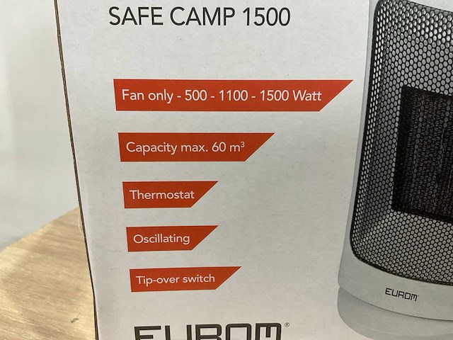 Eurom - safe camp 1500 - heater (3x) - afbeelding 7 van  7