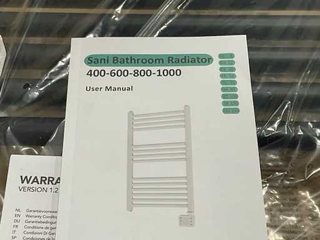 Eurom - sani bathroom 1000 wifi black - radiator - afbeelding 5 van  8