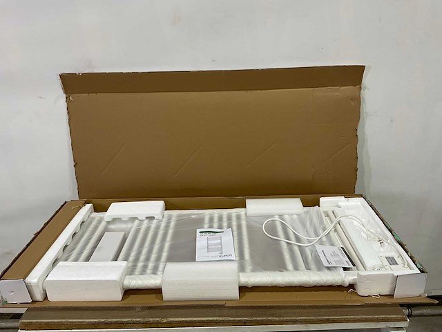 Eurom - sani bathroom radiator 1000 wifi white - badkamer radiator - afbeelding 3 van  4