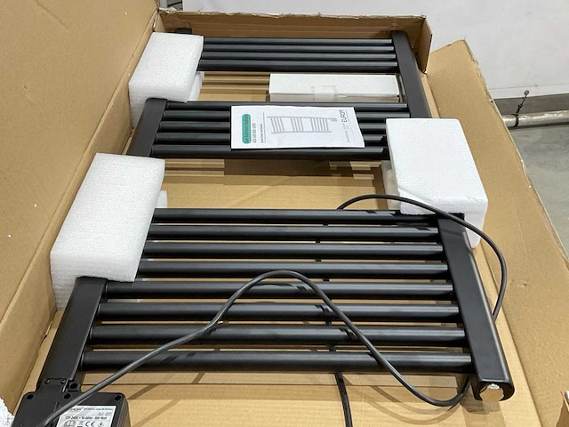 Eurom - sani bathroom radiator 800 wifi black - badkamer radiator - afbeelding 4 van  6