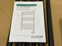 Eurom - sani bathroom radiator 800 wifi black - badkamer radiator - afbeelding 5 van  6