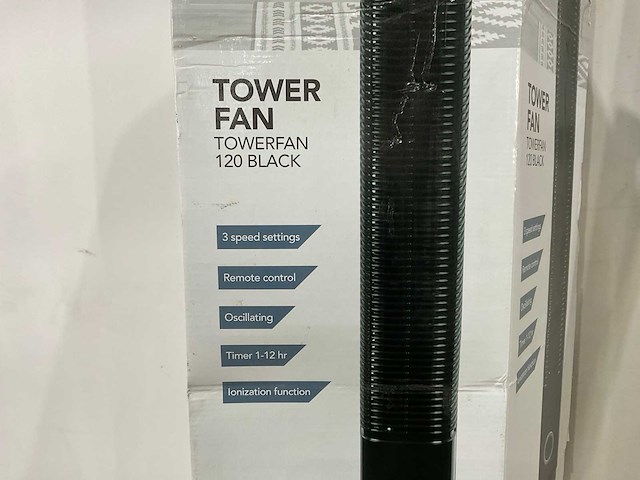 Eurom - tower fan 120 - toren ventilator - afbeelding 4 van  6