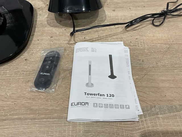 Eurom - tower fan 120 - toren ventilator - afbeelding 4 van  5