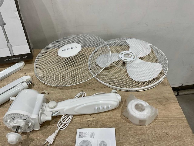 Eurom - vs 16 blanc - ventilator - afbeelding 5 van  8