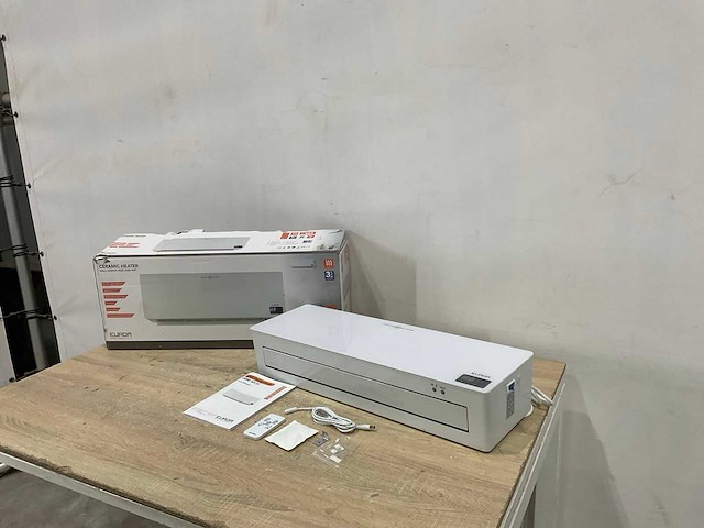 Eurom - wall design heat 2000 wifi - elektrische verwarming (2x) - afbeelding 1 van  9