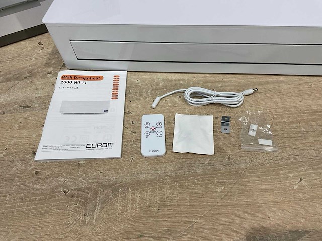 Eurom - wall design heat 2000 wifi - elektrische verwarming (2x) - afbeelding 7 van  9