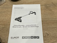Eurom - weed cleaner 400 watt - elektrische onkruid borstel (5x) - afbeelding 6 van  10