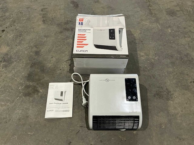 Eurom 2000r heater voor badkamer - afbeelding 1 van  4