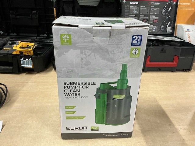 Eurom 550cw dompelpomp - afbeelding 1 van  2