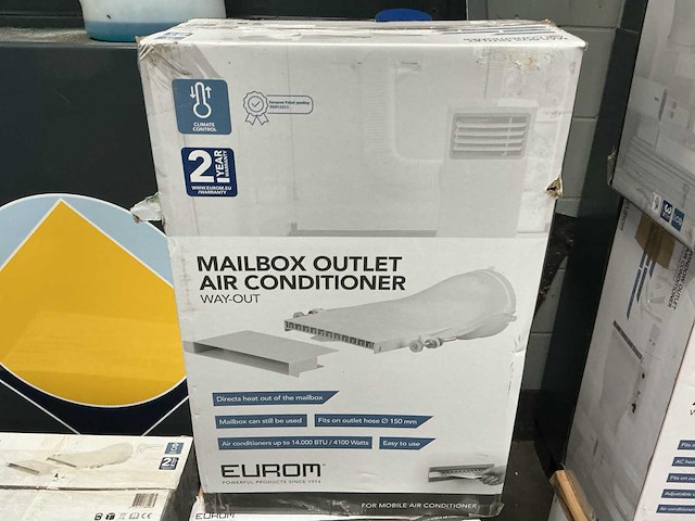 Eurom airconditioning raam uitlaatsysteem (3x) - afbeelding 1 van  3