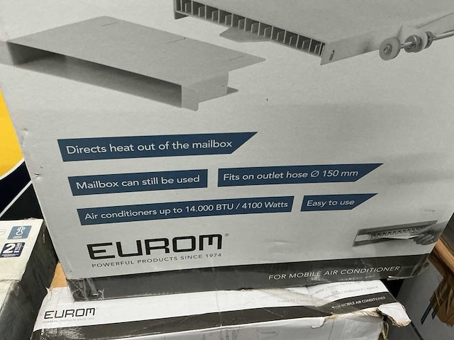 Eurom airconditioning raam uitlaatsysteem (3x) - afbeelding 3 van  3