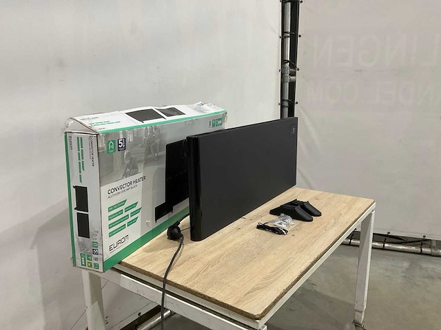Eurom alutherm 2500 black convector verwarming - afbeelding 2 van  6