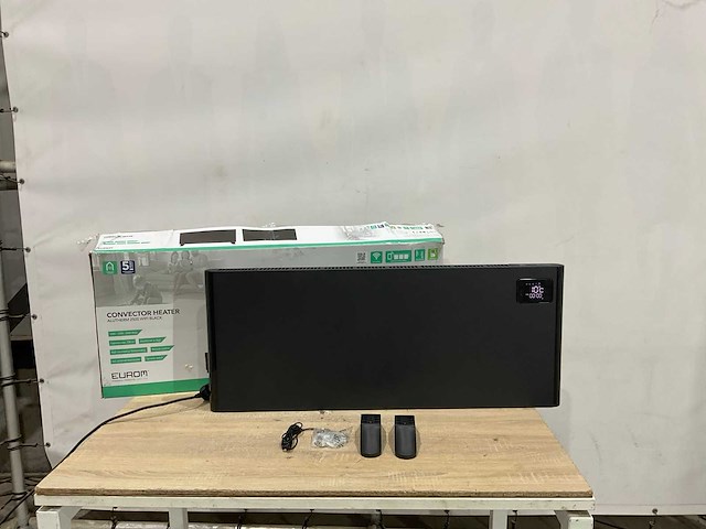 Eurom alutherm 2500 black convector verwarming - afbeelding 3 van  6