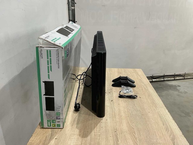 Eurom alutherm 2500 black convector verwarming - afbeelding 4 van  6